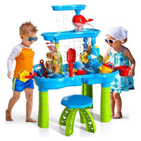 Thumbnail for Table with boats and watering cans accessories
