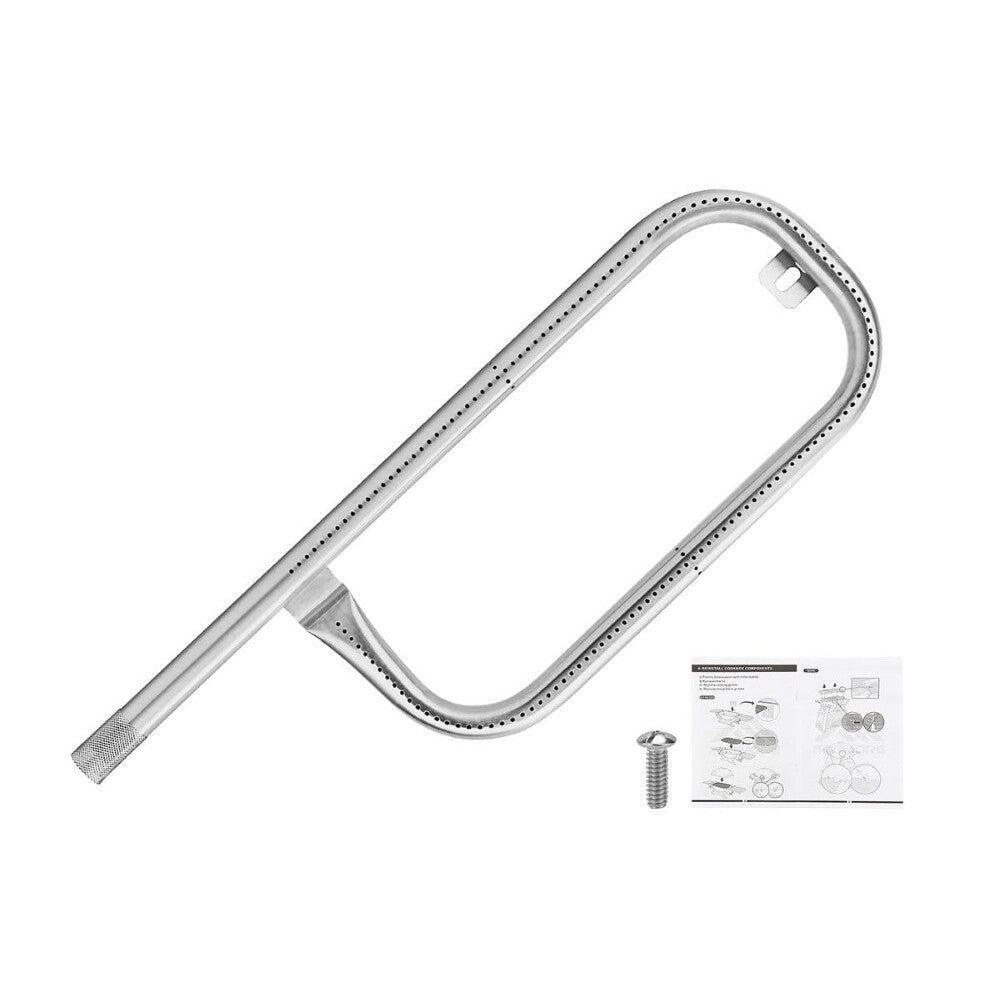 Weber Q2000 series grill burner pipe angle