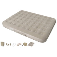 Thumbnail for Air mattress inflated outdoors for camping