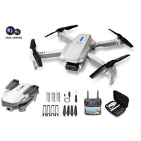 Thumbnail for Drone with camera grey foldable front view