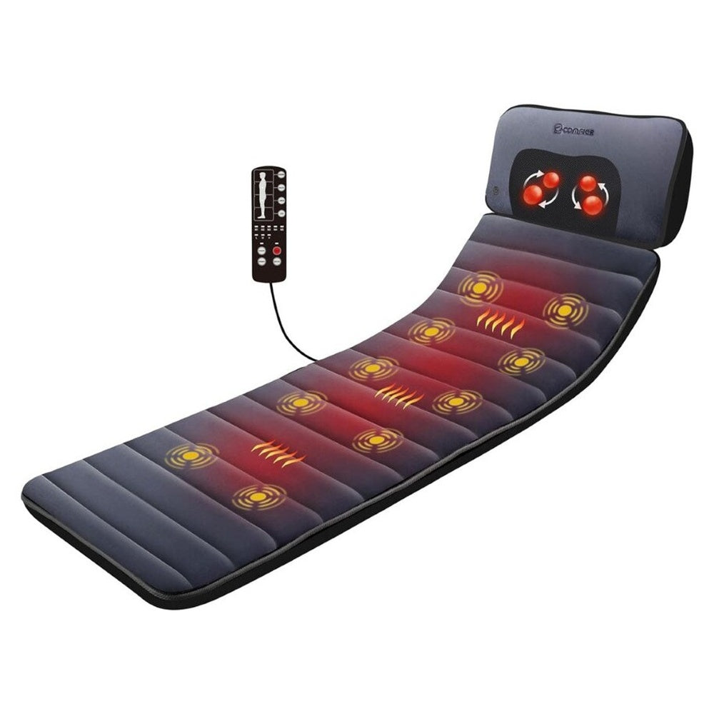 Massage mattress with user manual and adapter