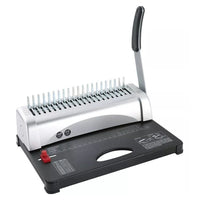 Thumbnail for Comb binding machine with metal body