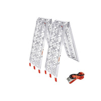 Thumbnail for Aluminium folding ramp pair folded for storage