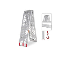 Thumbnail for Aluminium folding ramp extended for loading use