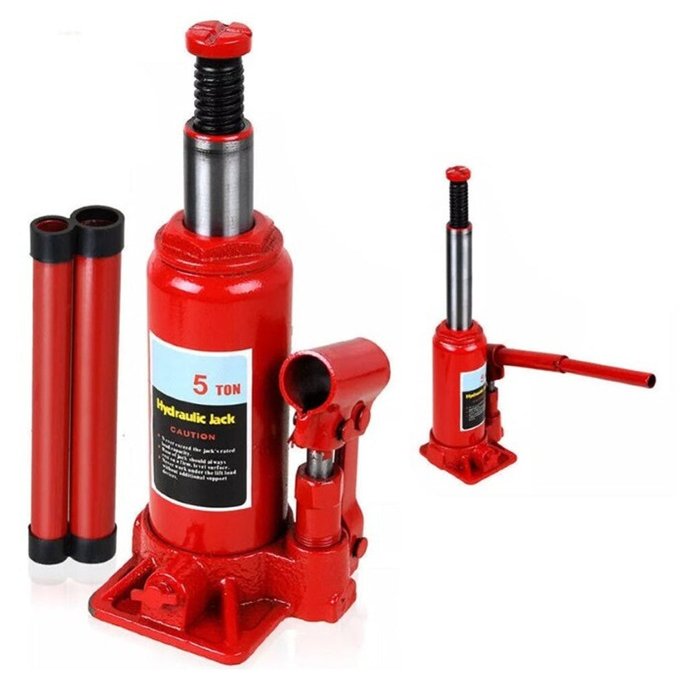 5 ton bottle jack with carrying handle