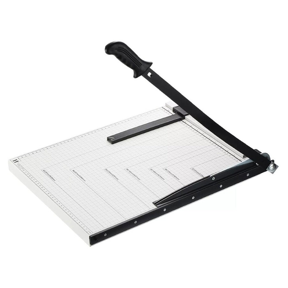 A3 paper cutter guillotine with metal base