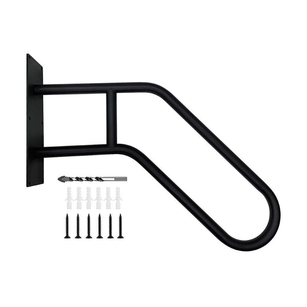 Handrail length and dimensions shown