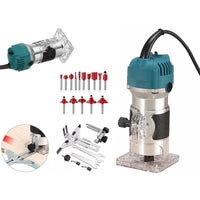 Thumbnail for Wood router tool with ergonomic non-slip handle