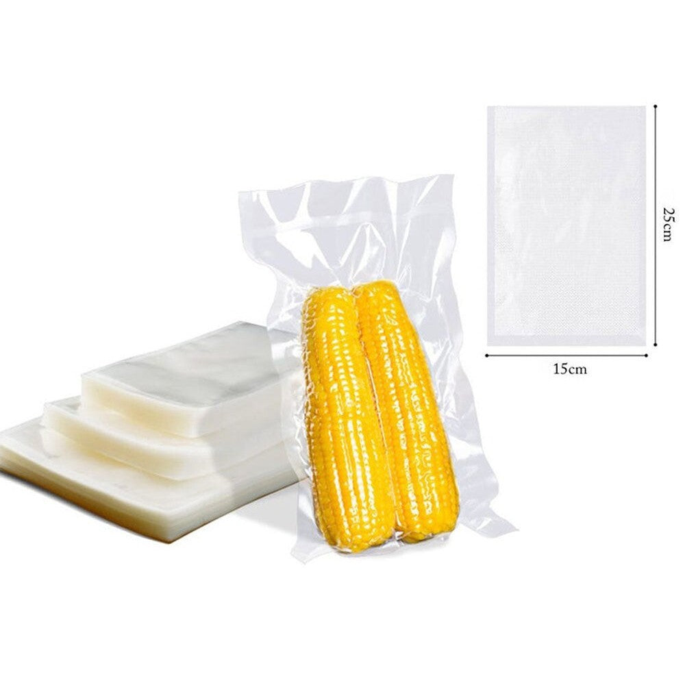 Vacuum sealer bags with unique groove seal design
