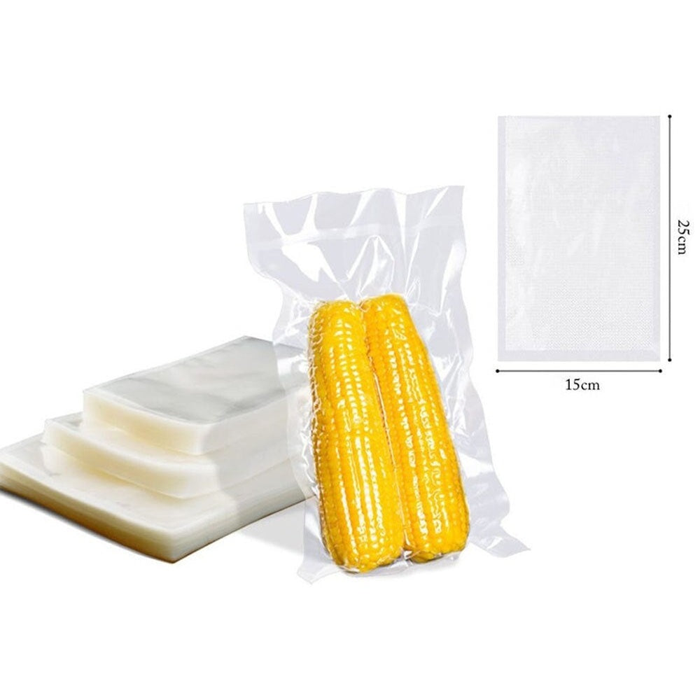 Vacuum sealer bags showing BPA free label