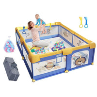 Thumbnail for Easy to assemble portable baby playpen in home