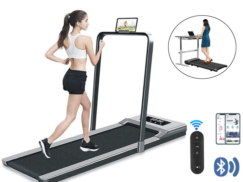 Foldable Walking Pad Treadmill Compact Flat