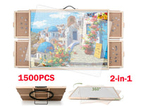 Thumbnail for Puzzle Table Craft Board Game Table Jigsaw Game Table