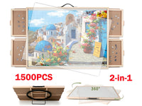 Thumbnail for Puzzle Table Craft Board Game Table Jigsaw Game Table