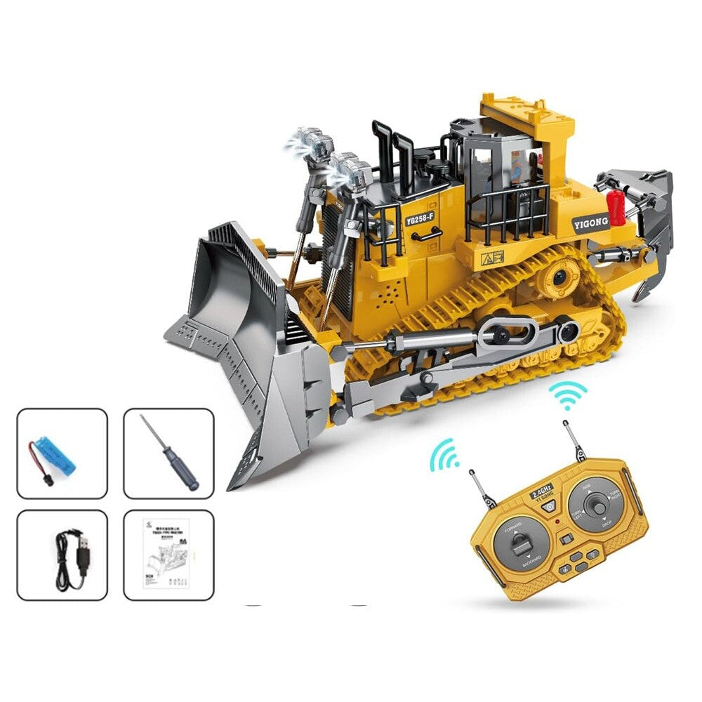 RC Bulldozer Remote Controlled Toys