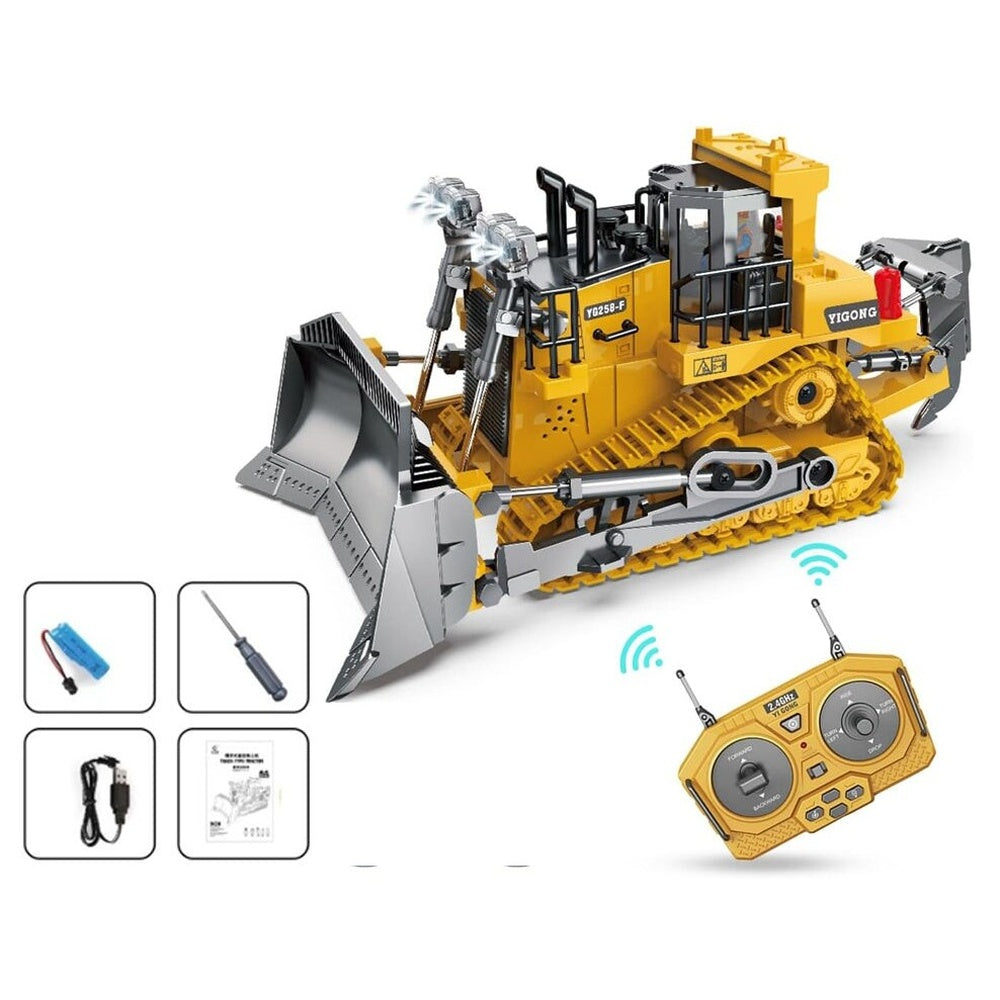 RC Bulldozer Remote Controlled Toys