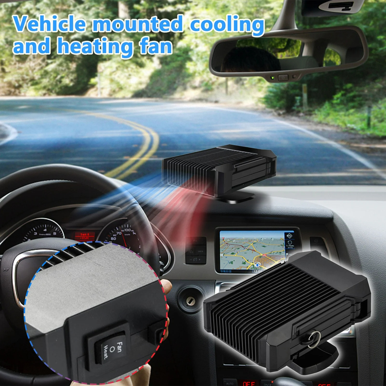 Car Heater For Windscreen 12V