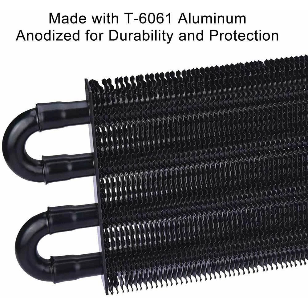 Universal 4 Rows Oil Cooler Transmission Radiator