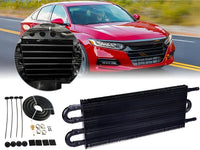 Thumbnail for Universal 4 Rows Oil Cooler Transmission Radiator