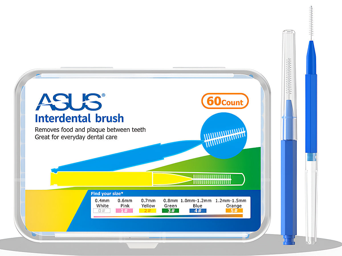 60Pcs X 1.2 mm Interdental Brushes Health Care Tooth