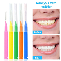 Thumbnail for 60Pcs X 1.2 mm Interdental Brushes Health Care Tooth