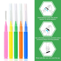 Thumbnail for 60Pcs X 1.2 mm Interdental Brushes Health Care Tooth