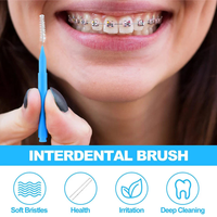 Thumbnail for 60Pcs X 1.2 mm Interdental Brushes Health Care Tooth