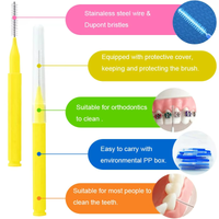 Thumbnail for 60Pcs X 1.2 mm Interdental Brushes Health Care Tooth