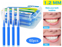 Thumbnail for 60Pcs X 1.2 mm Interdental Brushes Health Care Tooth