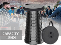 Thumbnail for Folding Telescopic Stool