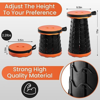 Thumbnail for Folding Stool Telescopic