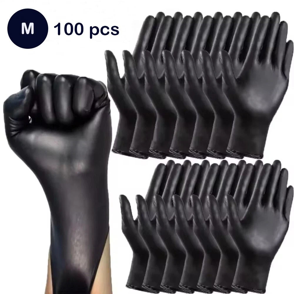 Disposable Nitrile Gloves Blue 100 pcs