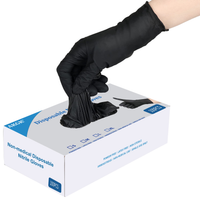 Thumbnail for Disposable Nitrile Gloves Medium Size 100pcs