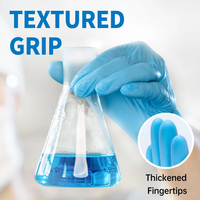 Thumbnail for Disposable Nitrile Gloves Blue 100 pcs