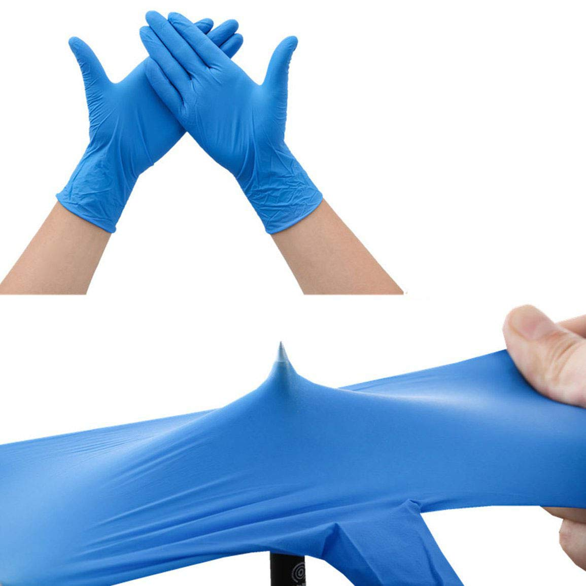 Disposable Nitrile Gloves Medium Size 100pcs