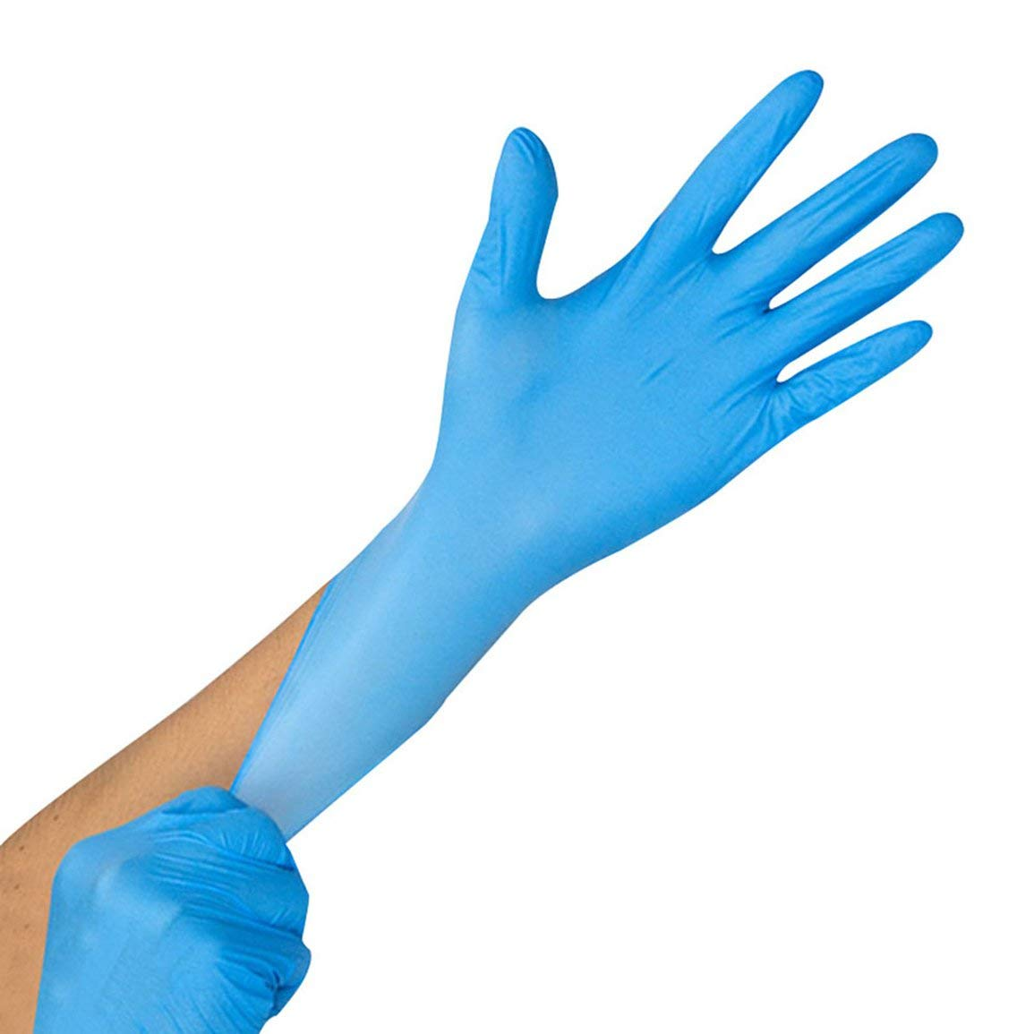Disposable Nitrile Gloves Blue 100 pcs