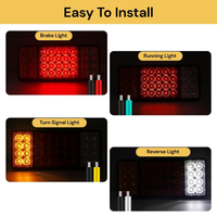 Thumbnail for LED Trailer Tail Light 24V LED Light Indicator lights