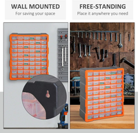 Thumbnail for 60 Drawer Workshop Tool Storage - Storage Bin Rack