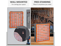 Thumbnail for 60 Drawer Workshop Tool Storage - Storage Bin Rack