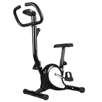 Thumbnail for Foldable indoor exercise bike full side view