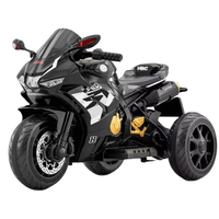 Thumbnail for Kids ride on motorbike grey black front view
