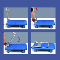 Thumbnail for Platform Hand Trolley Cart 150KG