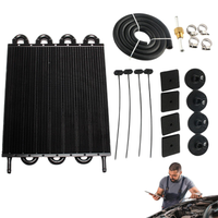 Thumbnail for Engine Oil Cooler Radiator 8 Rows Kit