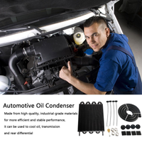 Thumbnail for Engine Oil Cooler Radiator 8 Rows Kit