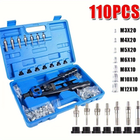 Thumbnail for 110pcs Rivet Nut Rivnut Tool Kit