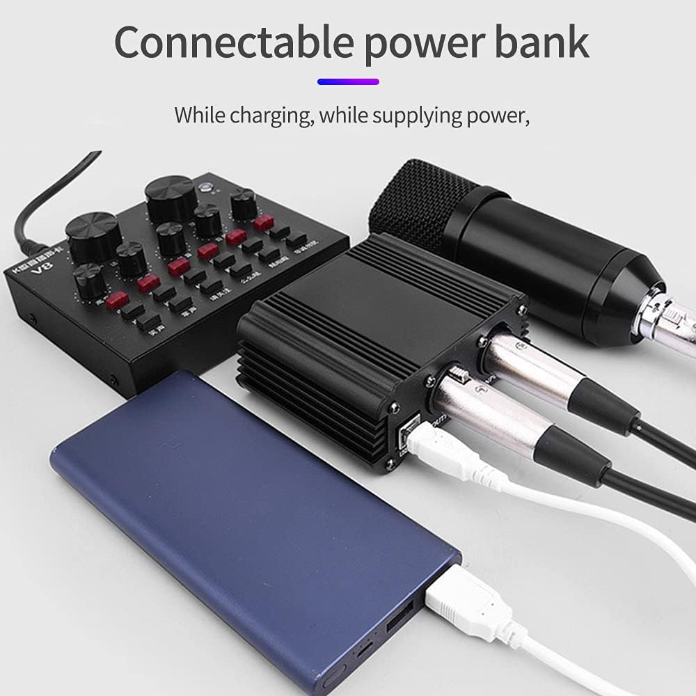 48V Phantom Power Supply for Microphones