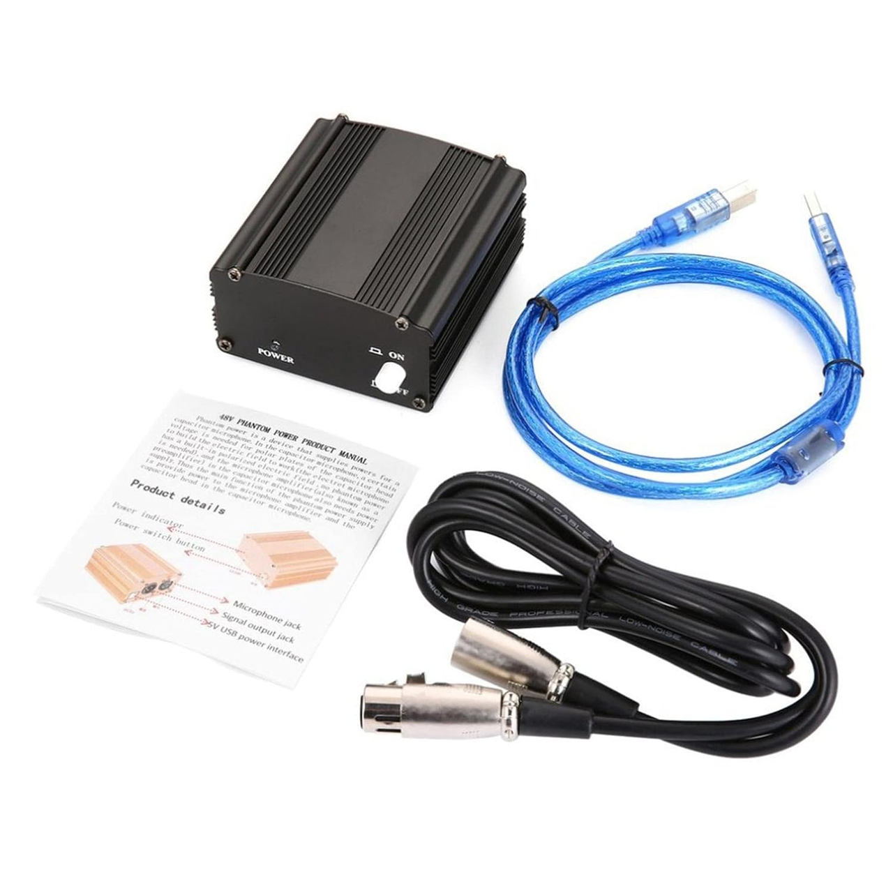 48V Phantom Power Supply for Microphones