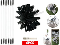 Thumbnail for Chimney Cleaning Brush Kit