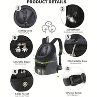Thumbnail for Pet Cat Carrier Backpack Bag Travel Pet Carrier