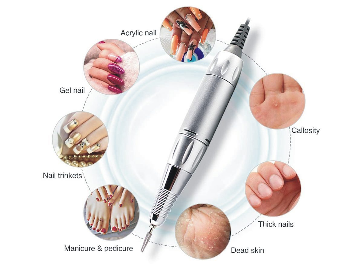 Nail Drill, Cordless Electric Files Rechargeable